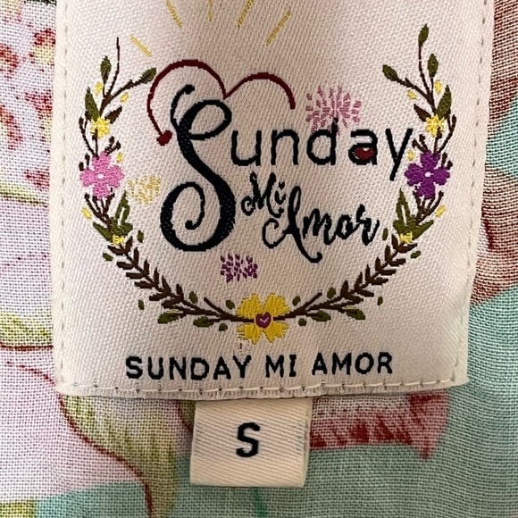 ANTHRPOLOGIE SUNDAY MI AMOR Floral Maxi Dress - Picture 6 of 7